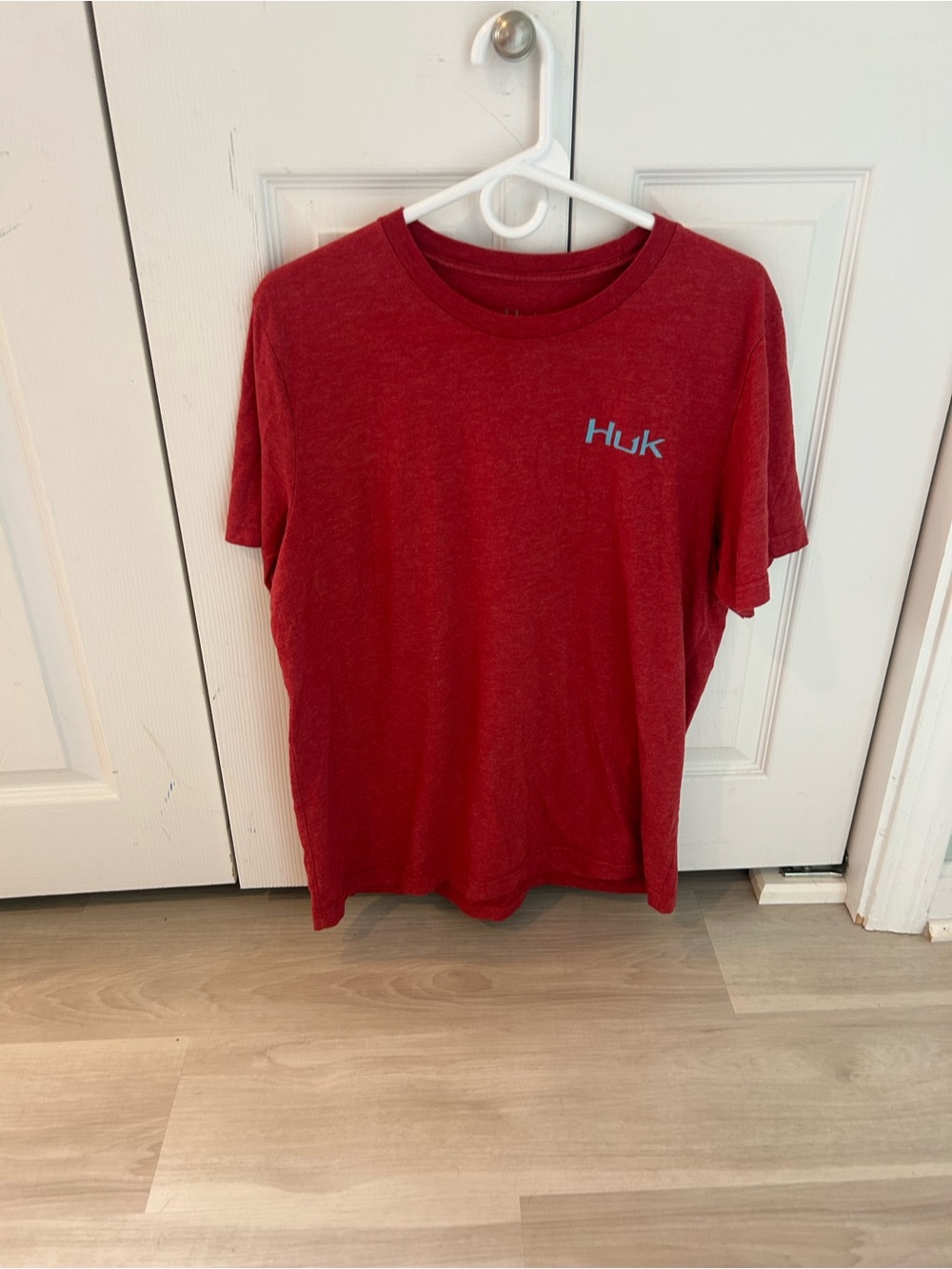 Huk Short Sleeve Red Logo T-Shirt